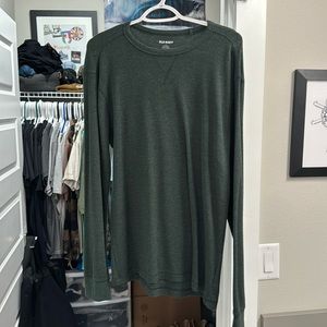 Men’s Green Long Sleeve Shirt